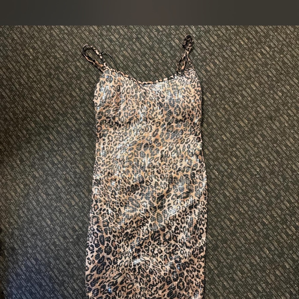 Forever 21 Leopard Print Mini Dress